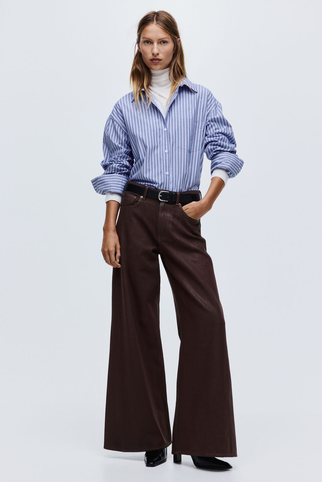 Wide High Jeans - H&m фото 5