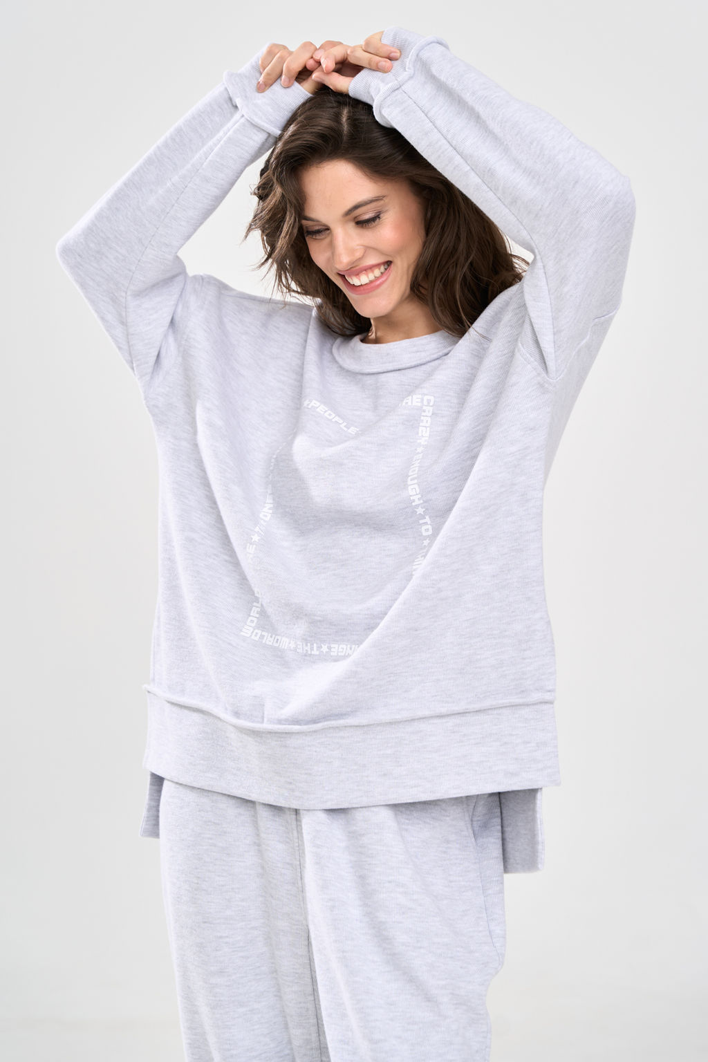 Костюм 1168 серый - Rinka фото 10