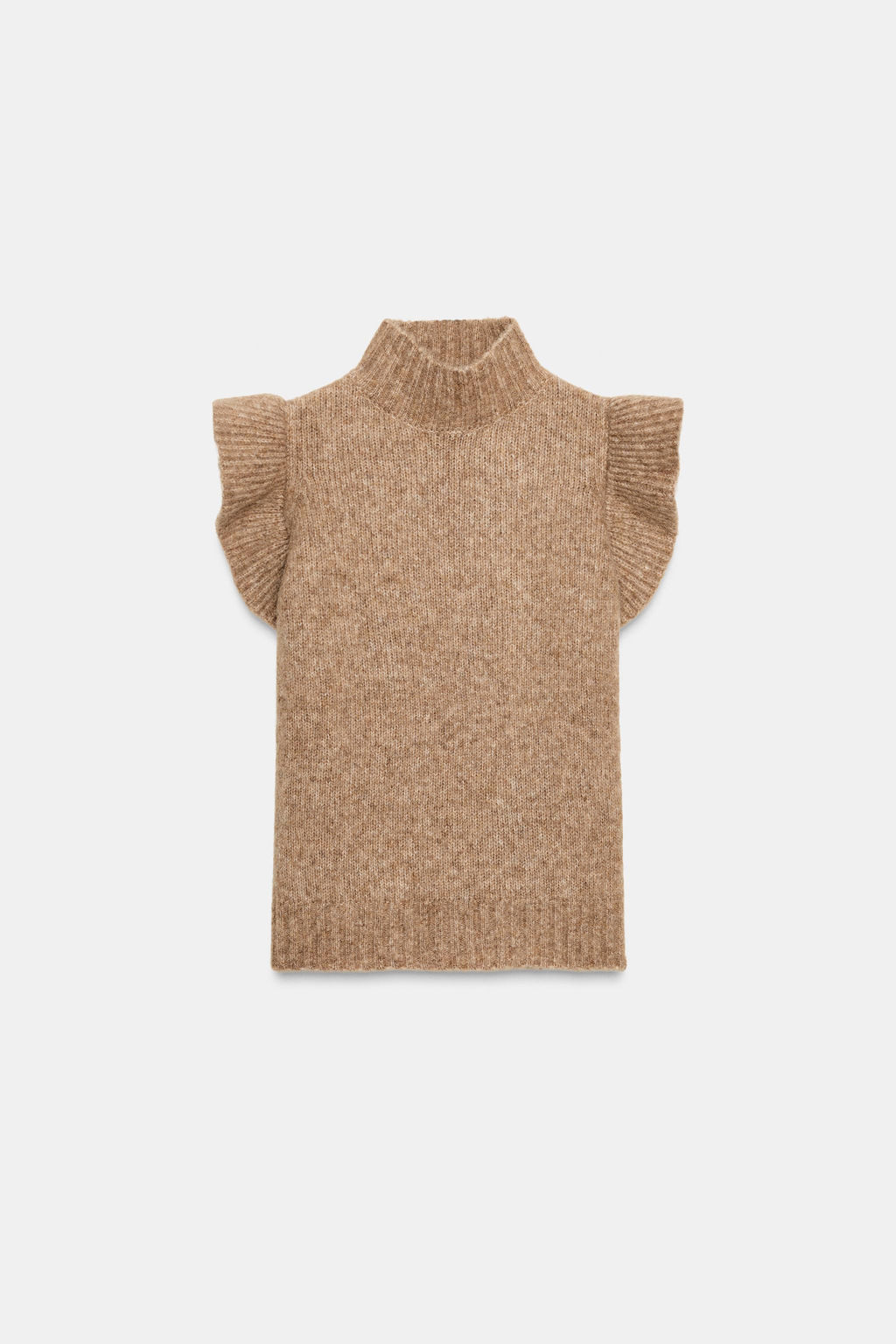 WOOL TOP WITH RUFFLES - Zara фото 17
