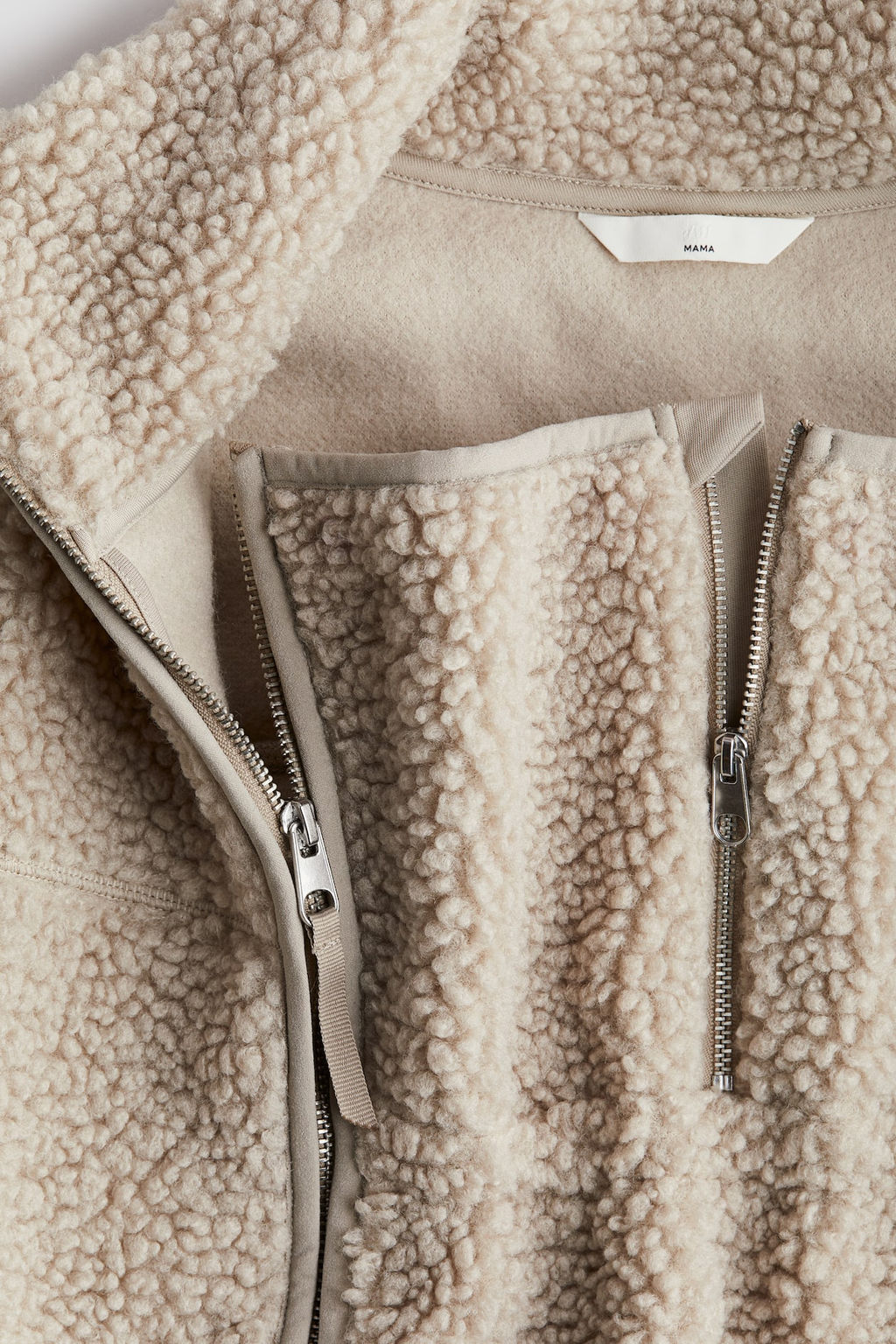 MAMA Chaqueta de borreguito Before & After - H&m фото 9