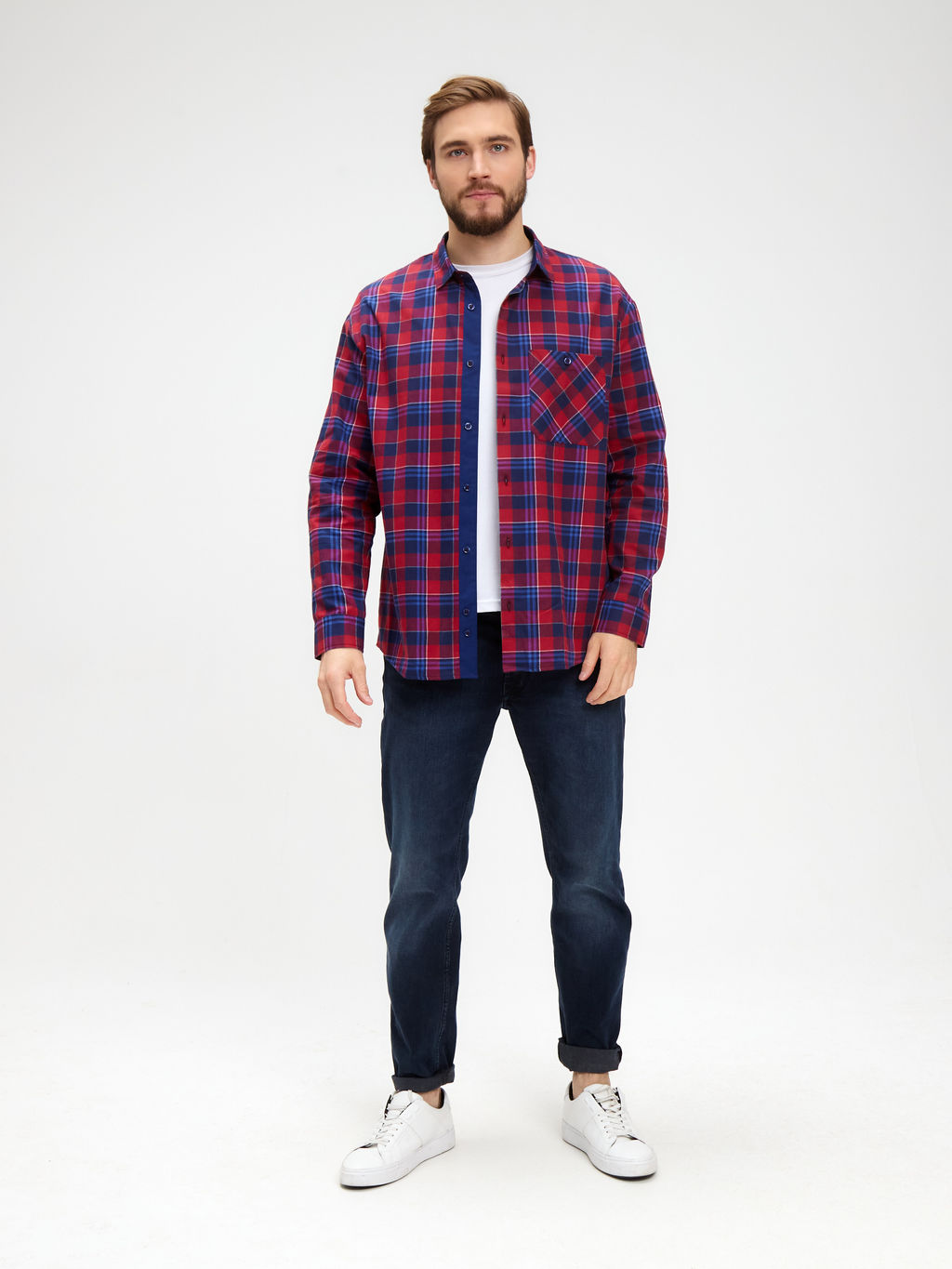 Сорочка мужская длинный рукав GREG S625/111/4604/P/1  фото 5