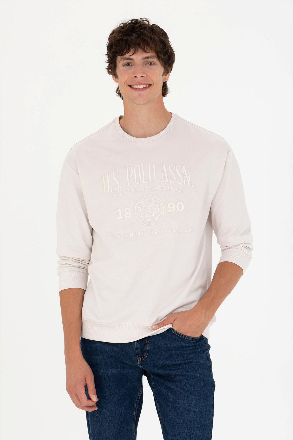 U. S. Polo Assn / Мужская толстовка с камнем