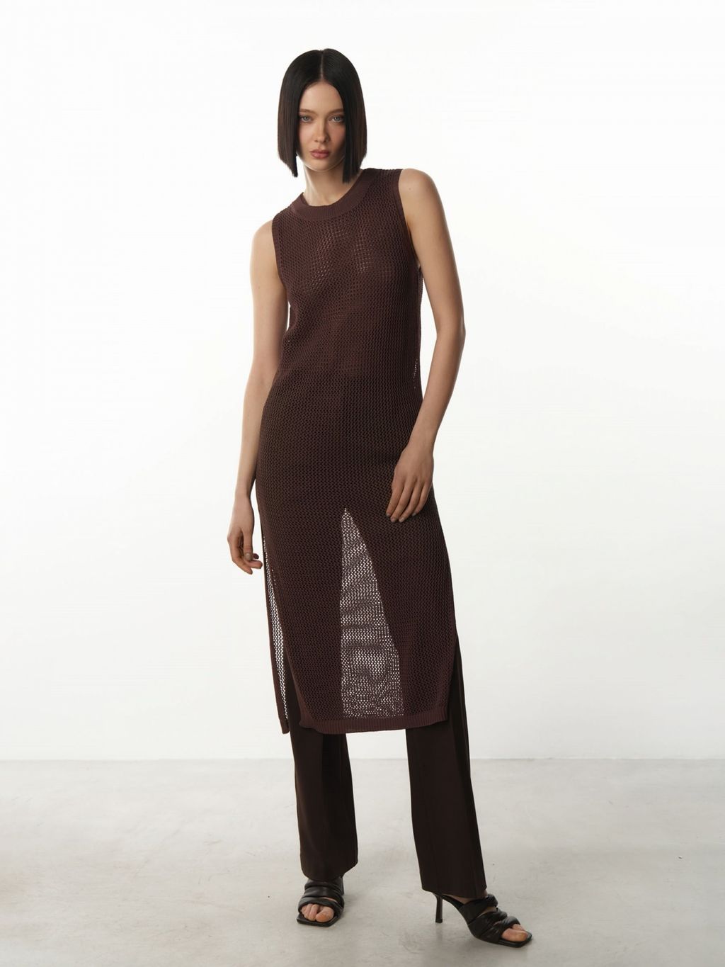 Conso/KDL 230786 - brown Платье женское