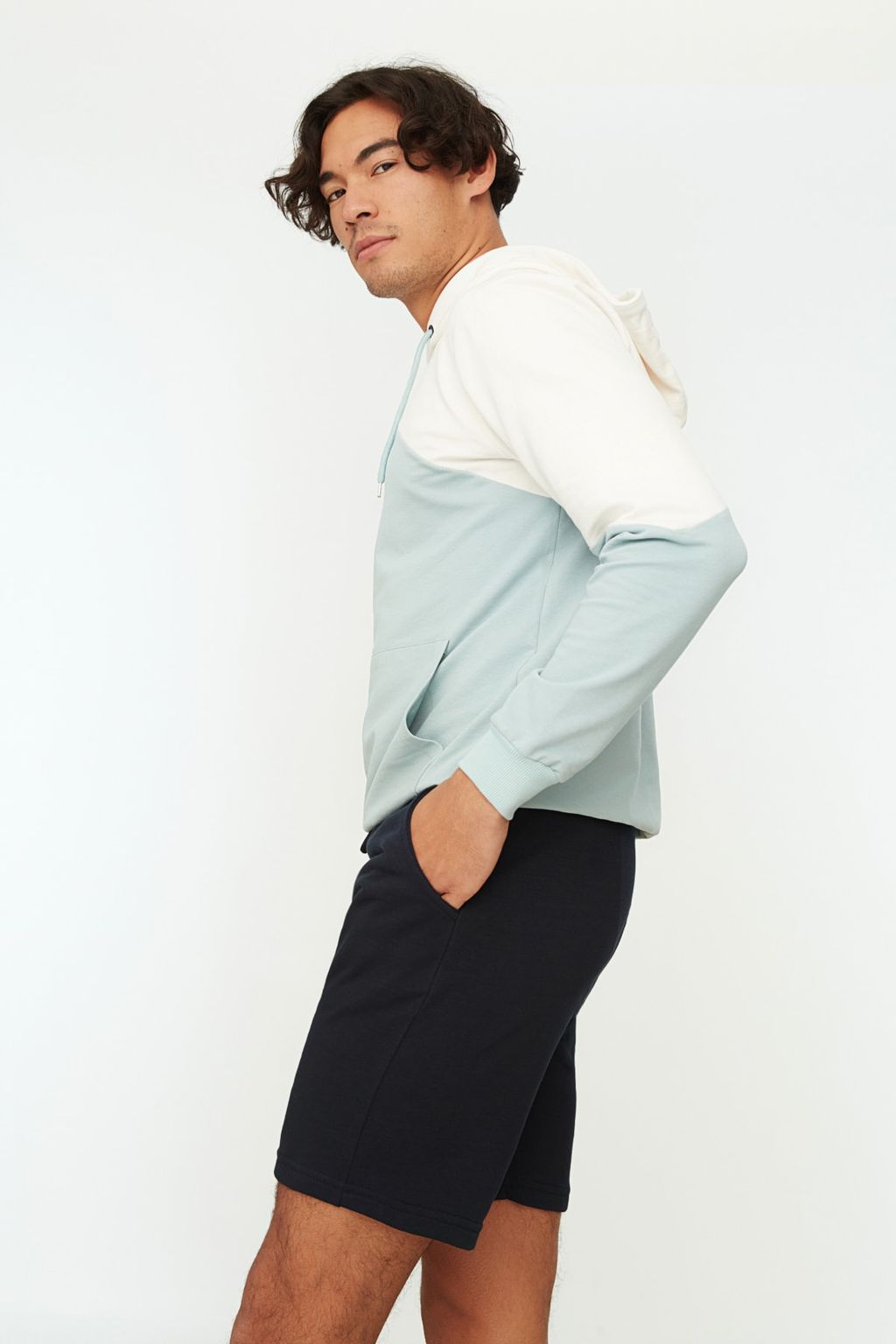 Lacivert Regular/Normal Kesim Basic Sort&Bermuda TMNSS20SR0068