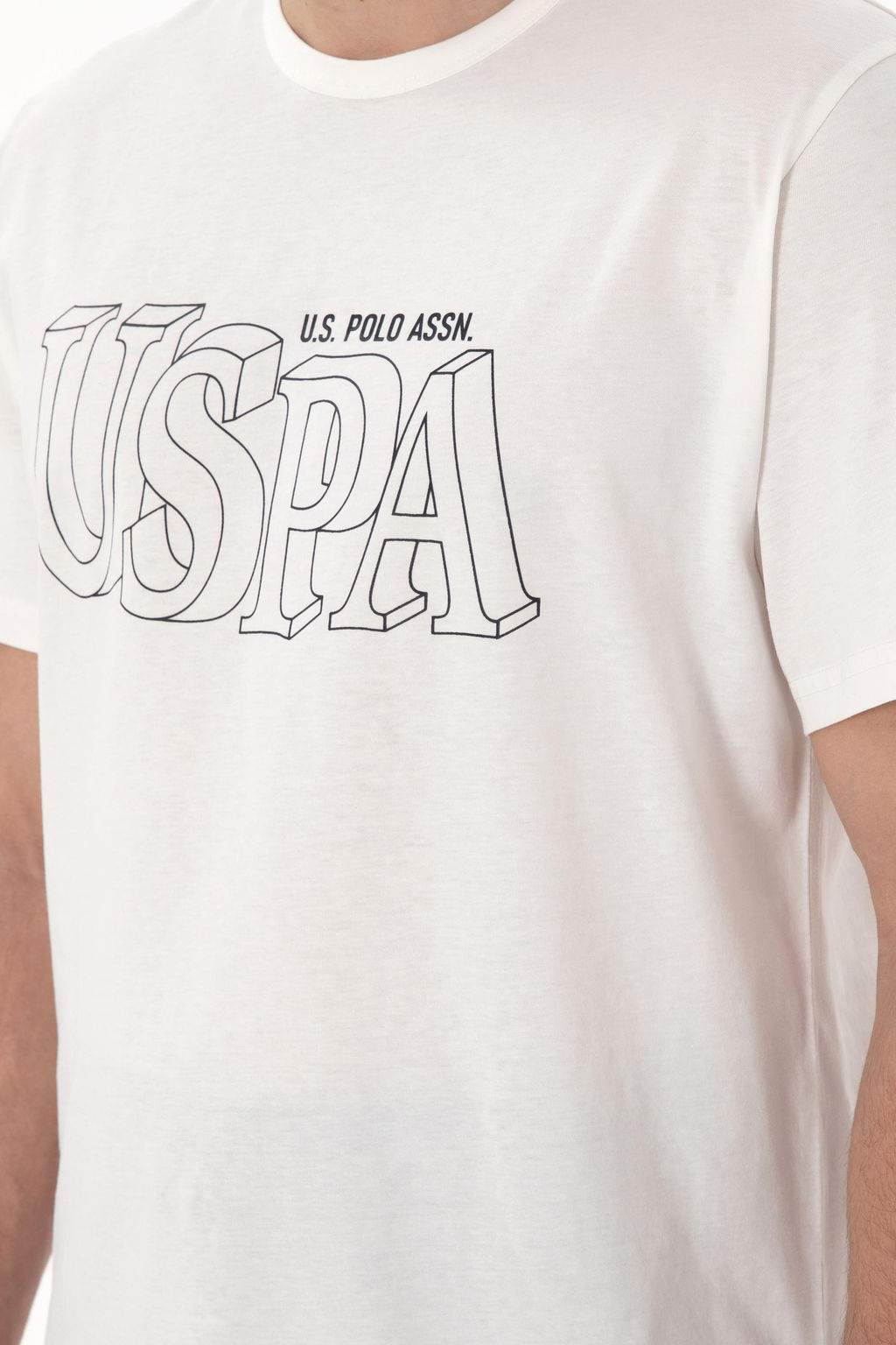 Erkek Beyaz Pijama Tak_m_ Sepette S_rpriz _ndirim - U.s. polo assn фото 7