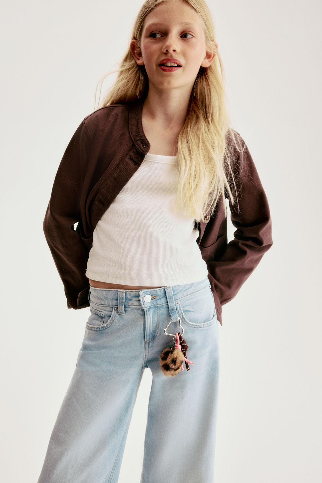 Wide Leg Low Jeans - H&m фото 6