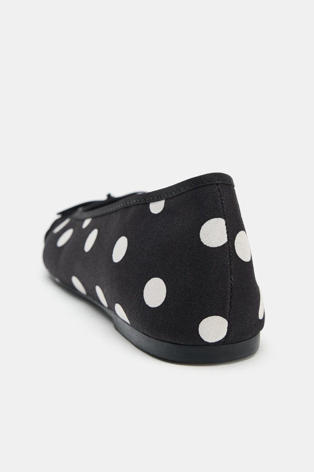 BALLET FLATS WITH POLKA DOTS AND BOW - Zara фото 13