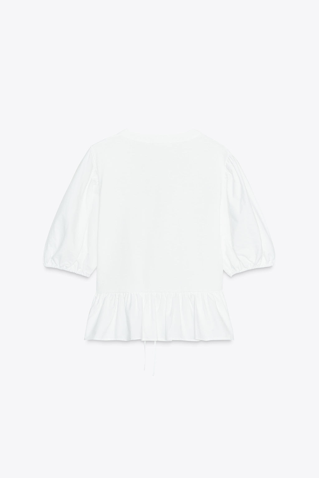 RIBBON TRIM TOP - Zara фото 4