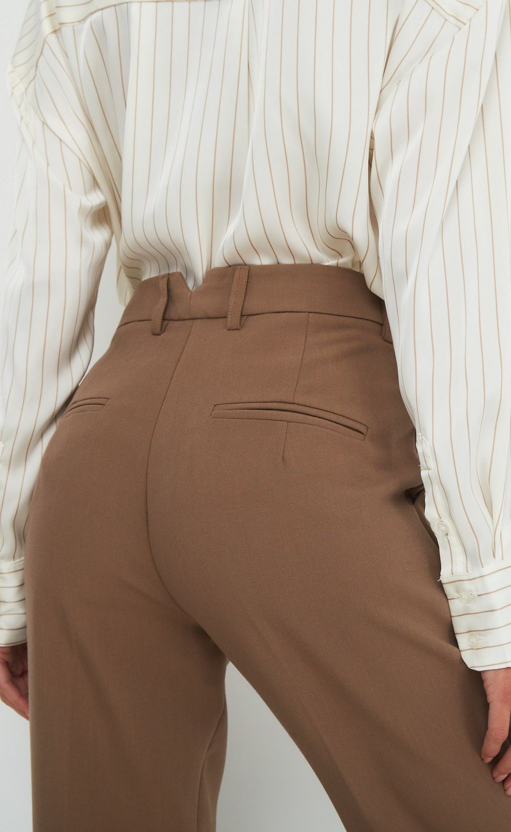 Брюки F222-0822 beige - Fine joyce фото 7