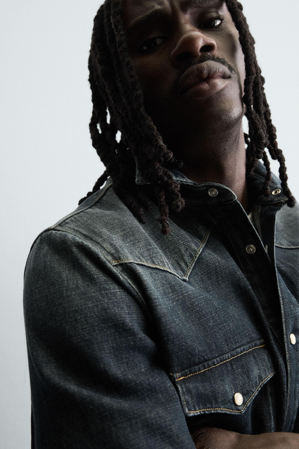 WESTERN DENIM SHIRT - Zara фото 7