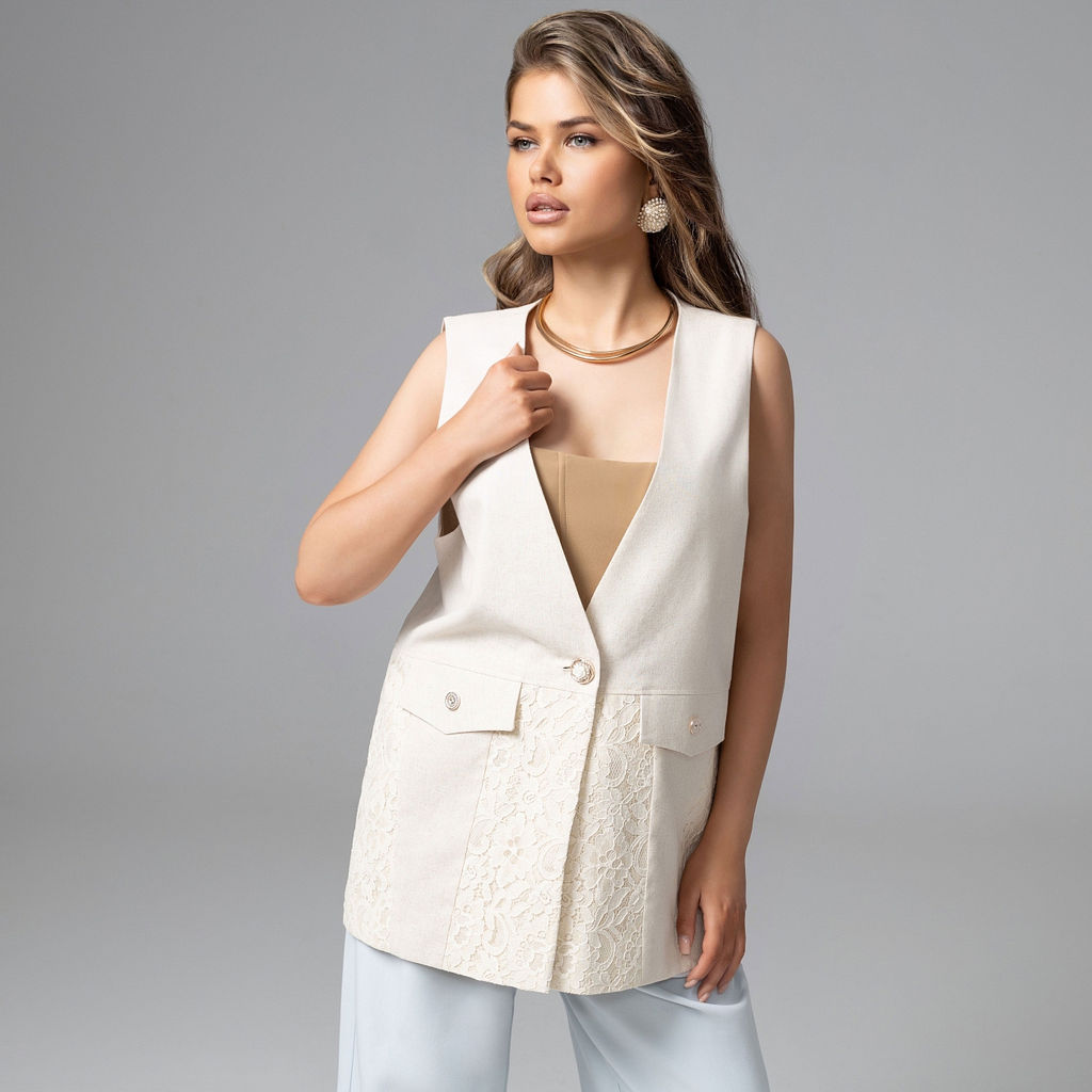 Жилет на подкладе, Искусство переговоров (леди) - Charutti фото 7