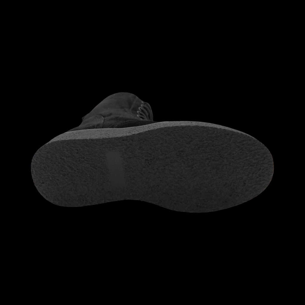 Ботинки из натуральной кожи на меху РМ-075-3 черные - Sport фото 4