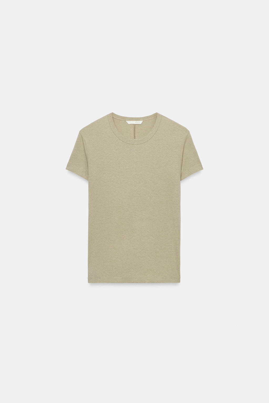 CAMISETA MANGA CORTA ALGOD?N / Vis?n - Zara фото 5