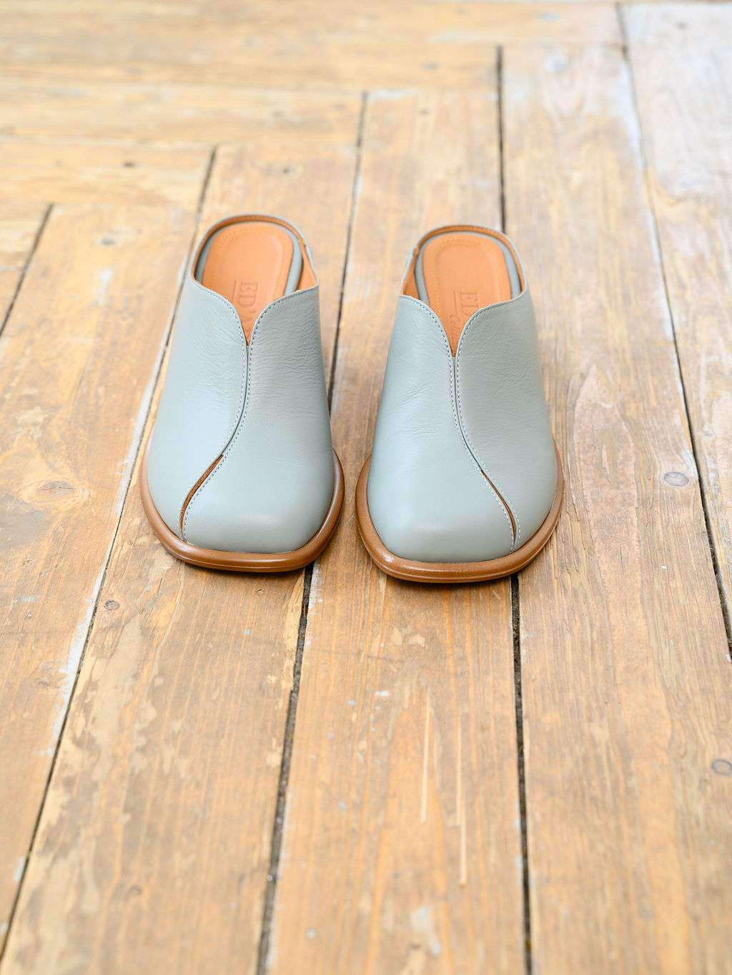 Сабо 5200.23663br.Авокадо лион+коричневый