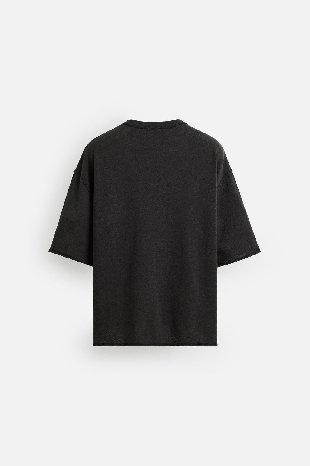 WASHED PRINT KNIT T-SHIRT - Zara фото 8