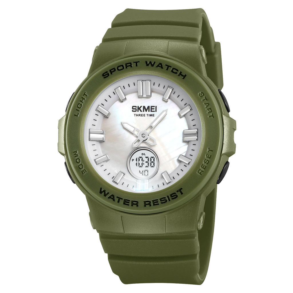 Часы наручные Skmei мужские электронные спортивные 2125army-green