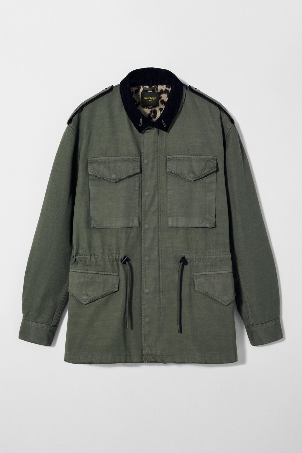 WASHED PARKA BOBBY GILLESPIE X ZARA  фото 2