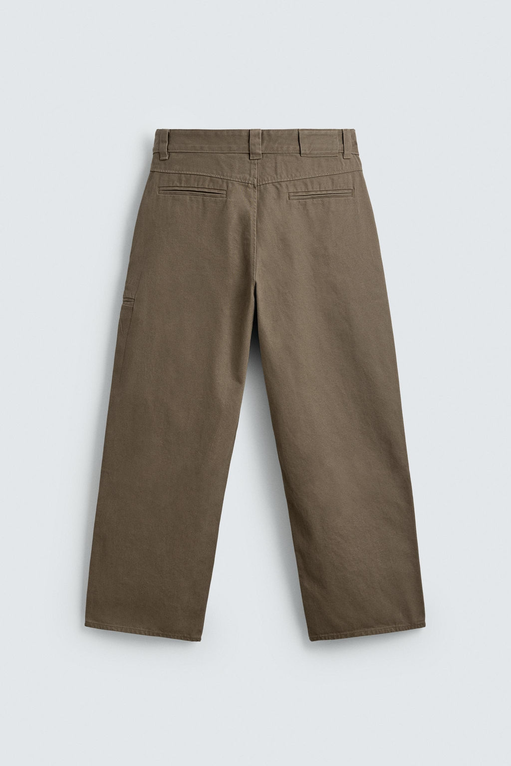 PANTAL?N CHINO BAGGY FIT PLIEGUES / Beige - Zara фото 8