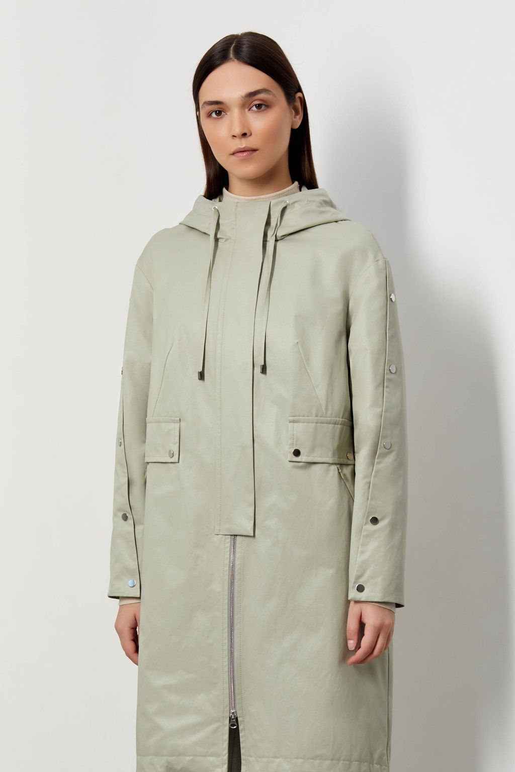 Парка женская арт. 225S - Ultramarine фото 3