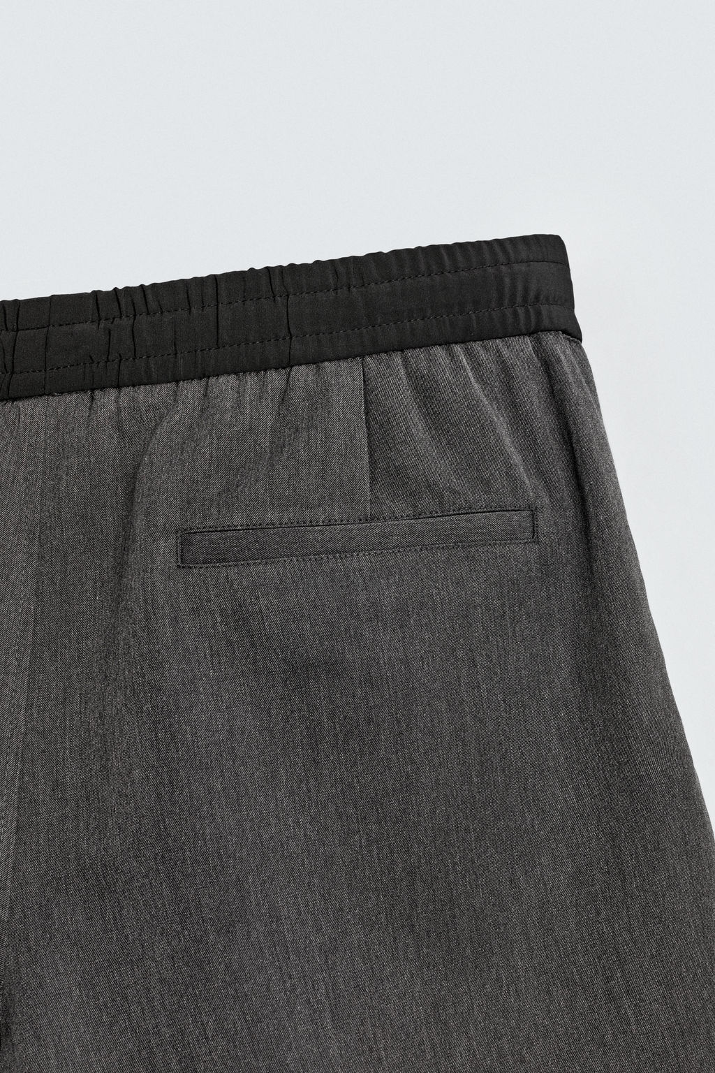 CONTRAST WAIST BERMUDA SHORTS - Zara фото 9