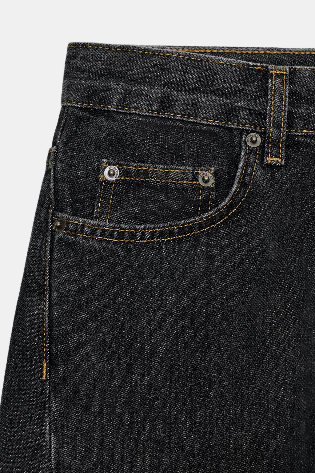 ZW COLLECTION ANKLE BALLOON MID-WAIST JEANS - Zara фото 8