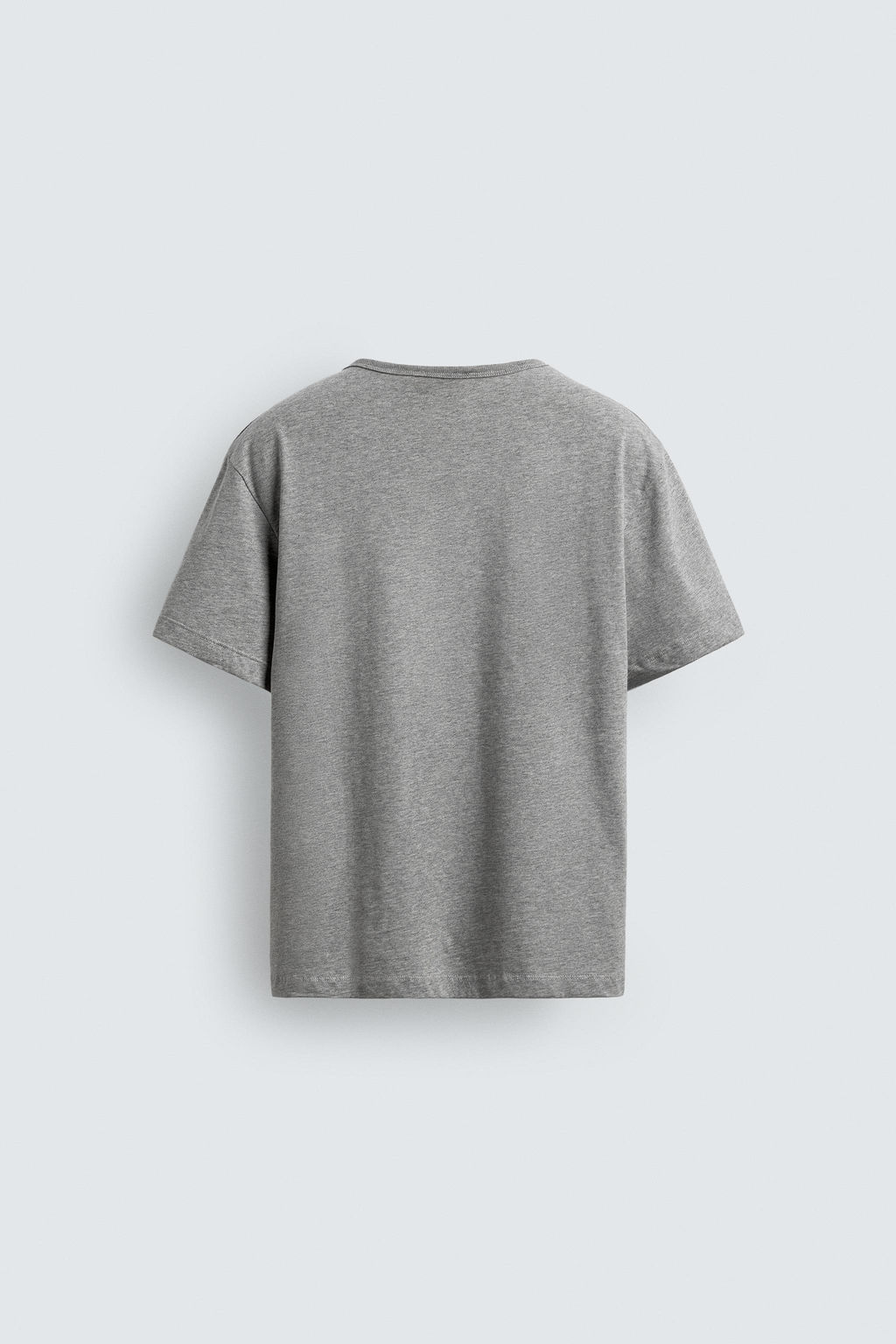 CAMISETA REGULAR FIT / Gris vigor? - Zara фото 7