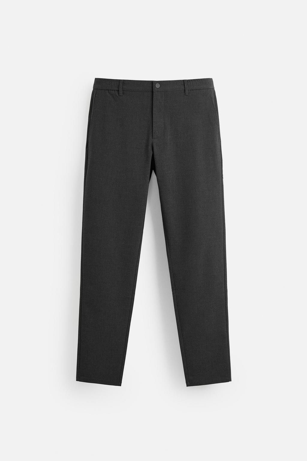 SLIM FIT COMFORT TROUSERS - Zara фото 8