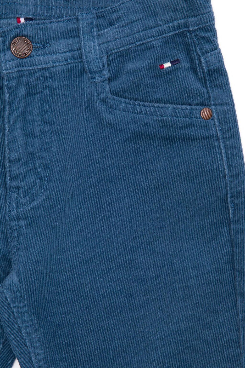 U. S. Polo Assn Кобальтово-синие брюки из плотной ткани для мальчика - U.s. polo assn фото 4