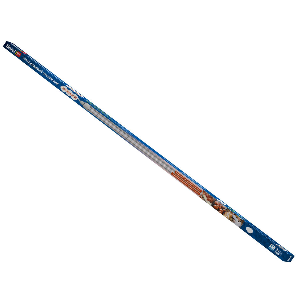 ULY-P61-20W/SCEP/K IP65 DC24V WHITE Светильник для птиц светодиодный линейный, 1250мм, c коннектором. Спектр для яйценоскости. TM Uniel