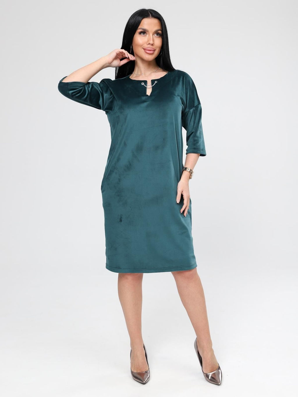 IV-CAPRIZ Карисса - платье из велюра фото 2