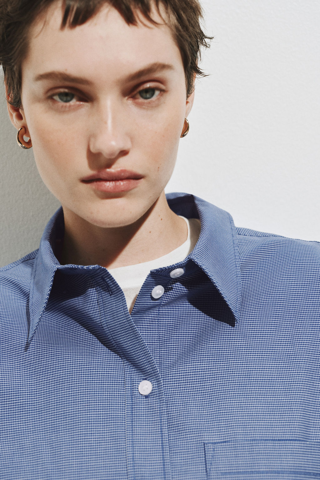 Camisa oversize en popelina de algod?n - H&m фото 4