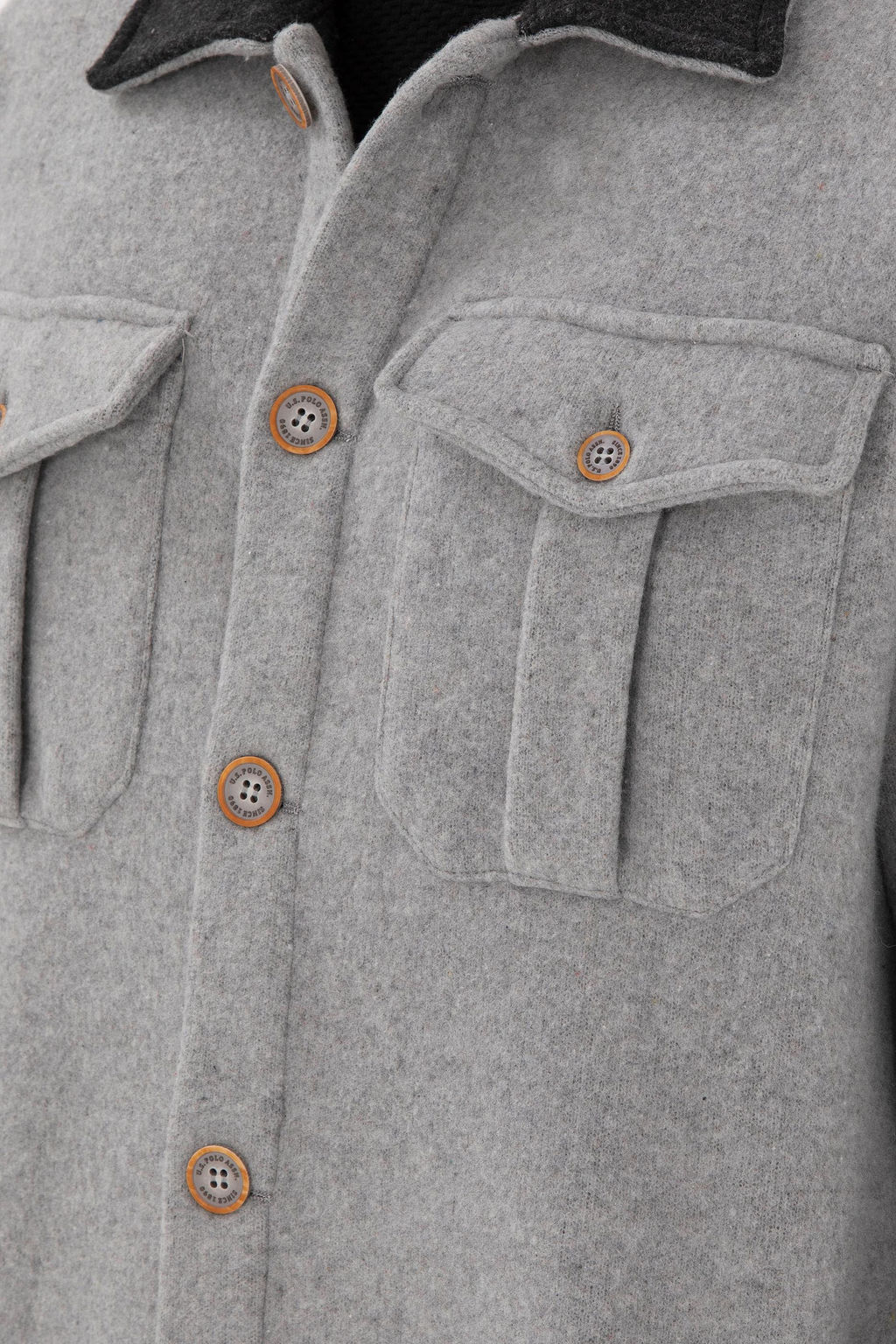 Мужская серая скидка в скидке с дисконтом в скидке кардигана в корзине - U.s. polo assn фото 7