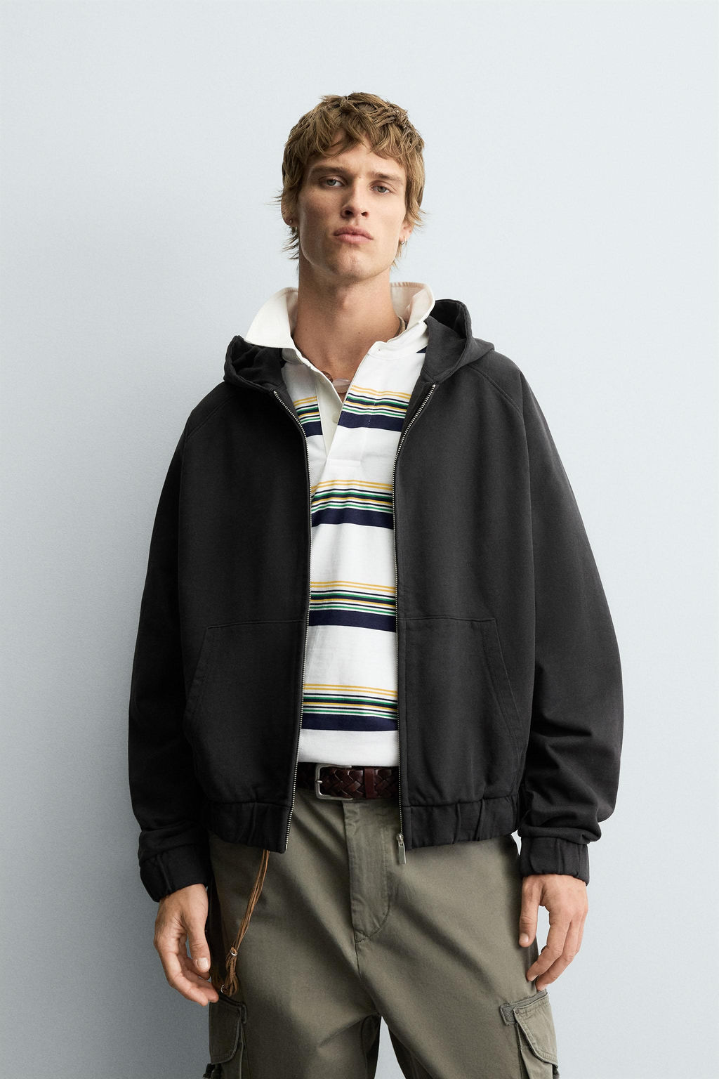 BOXY FIT HOODIE - Zara фото 2