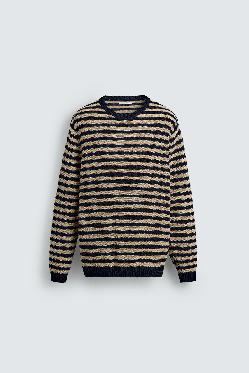 STRIPED JACQUARD SWEATER - Zara фото 7