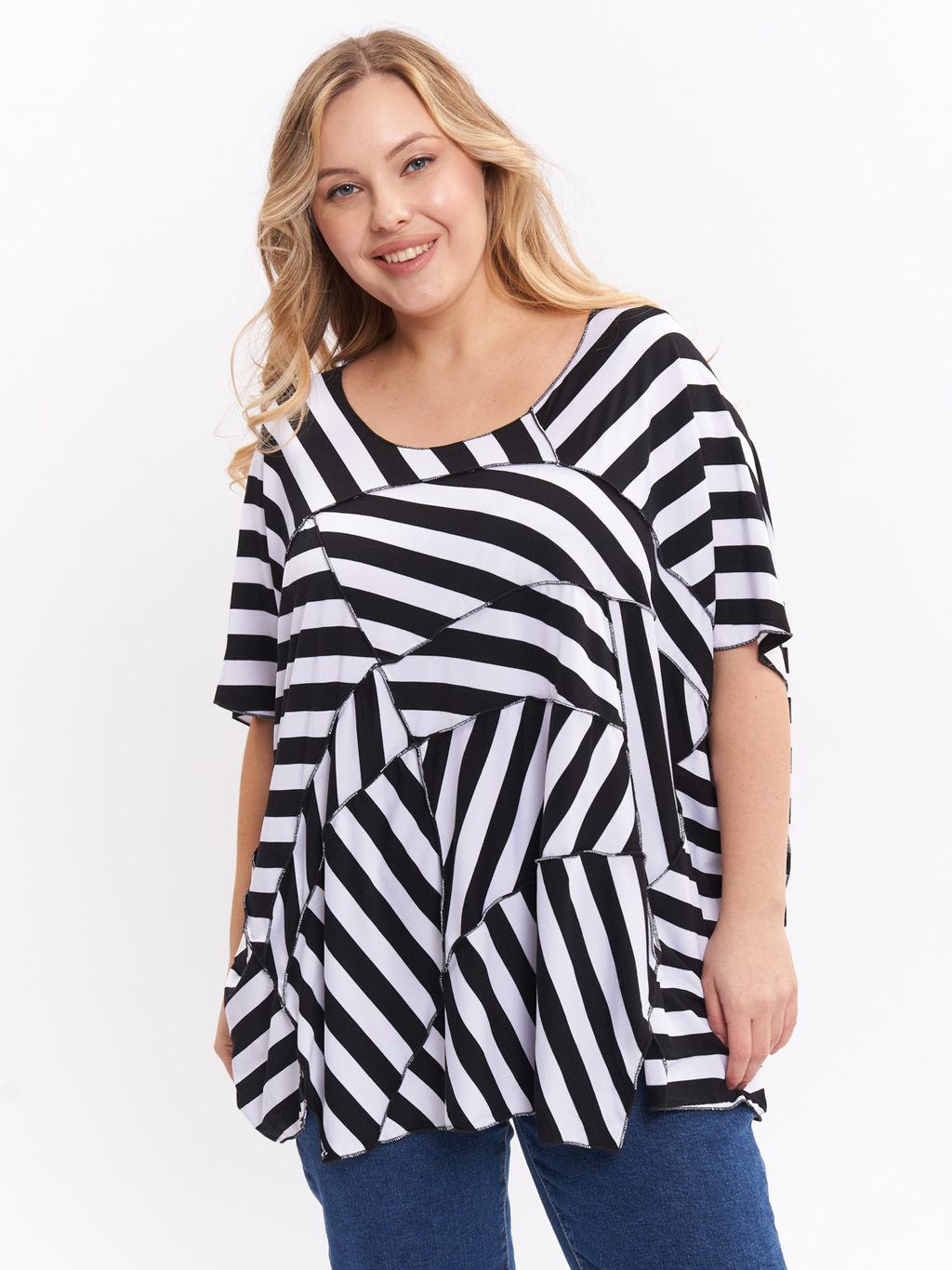 Футболка мозаика FU10003STK01