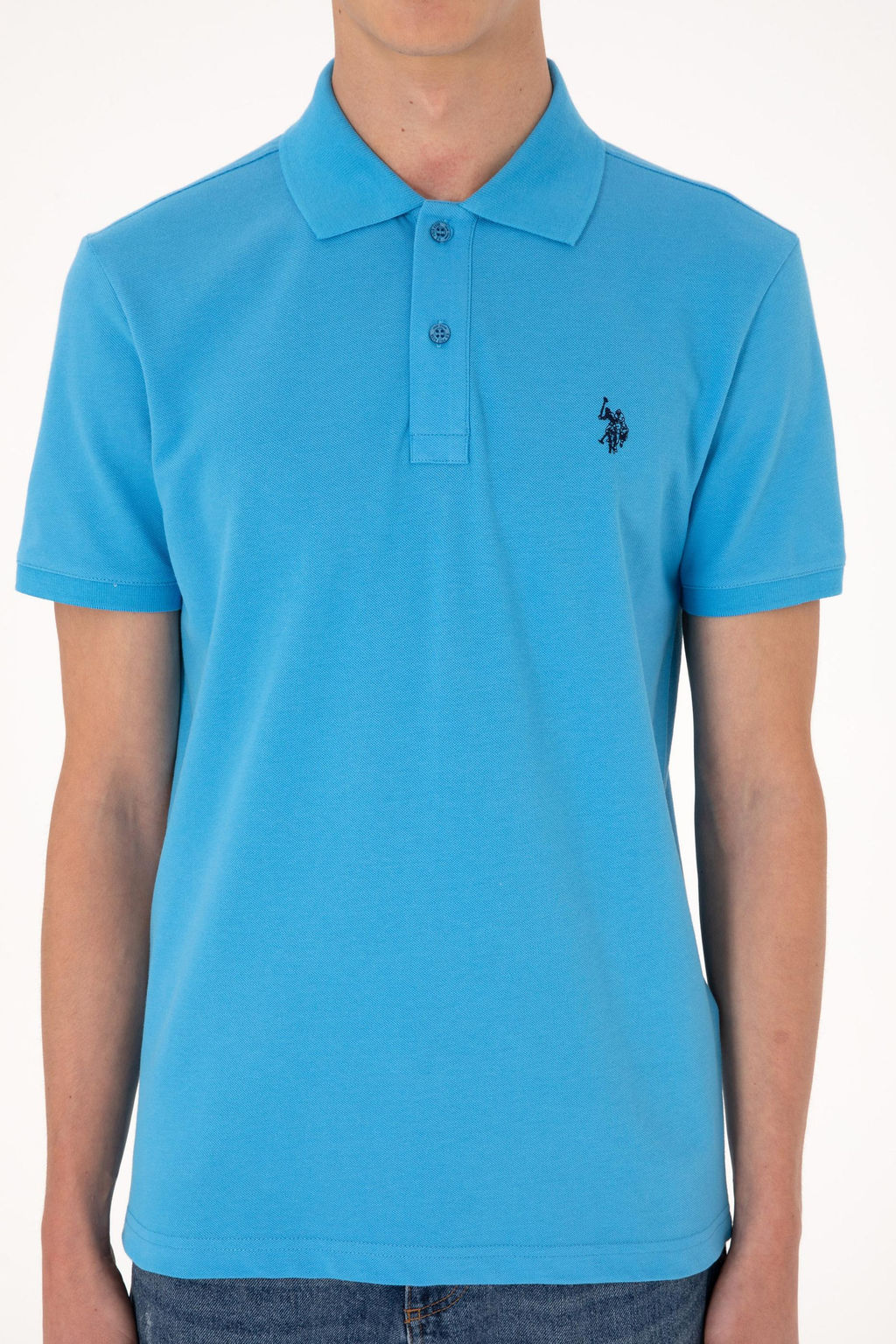Erkek Turkuaz Basic Ti__rt - U.s. polo assn фото 6