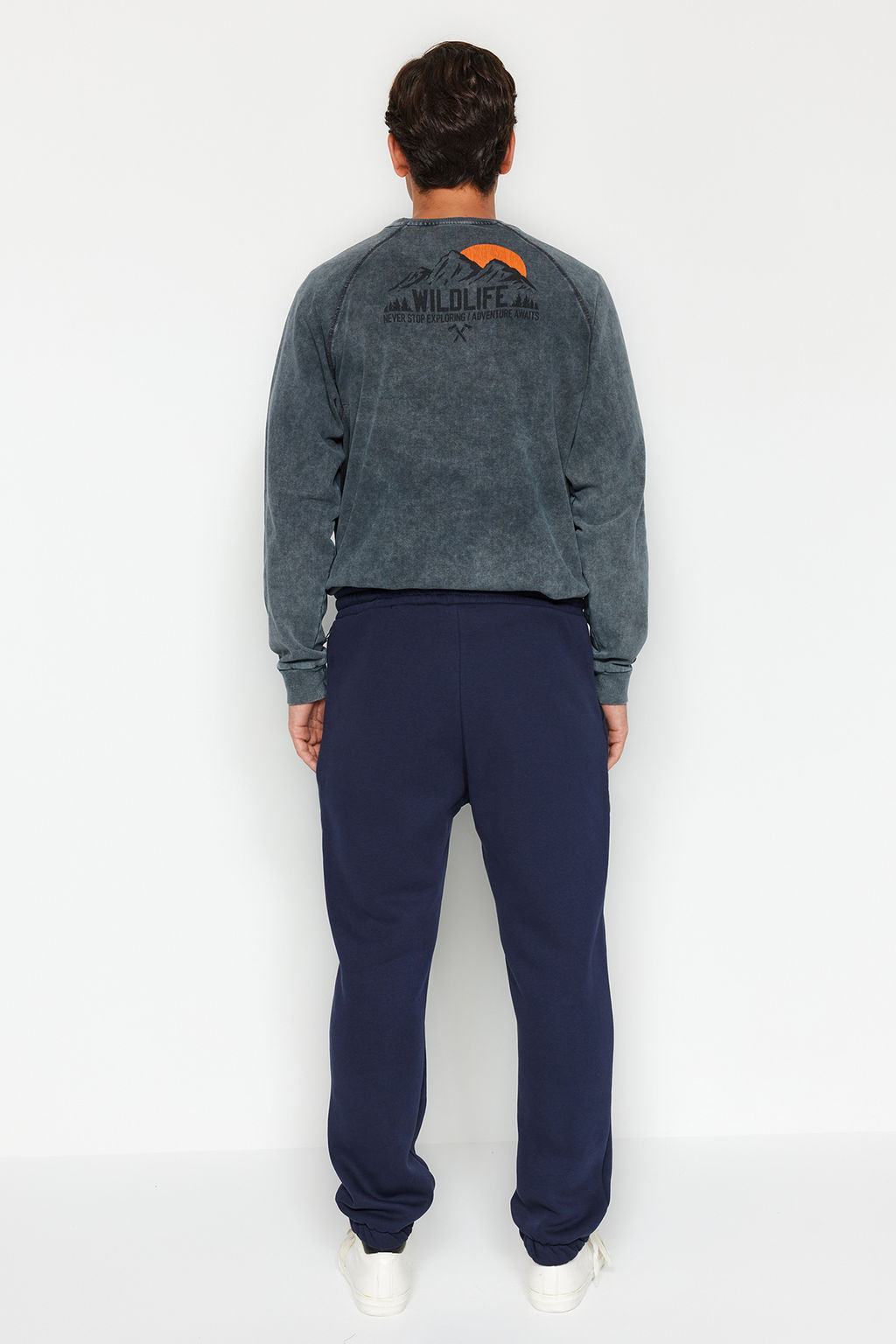 TRENDYOL MAN Siyah Oversize/Genis Kesim Telefon Cepli Etiketli Jogger Esofman Alt? TMNAW24EA00015 - Trendyolmilla фото 6