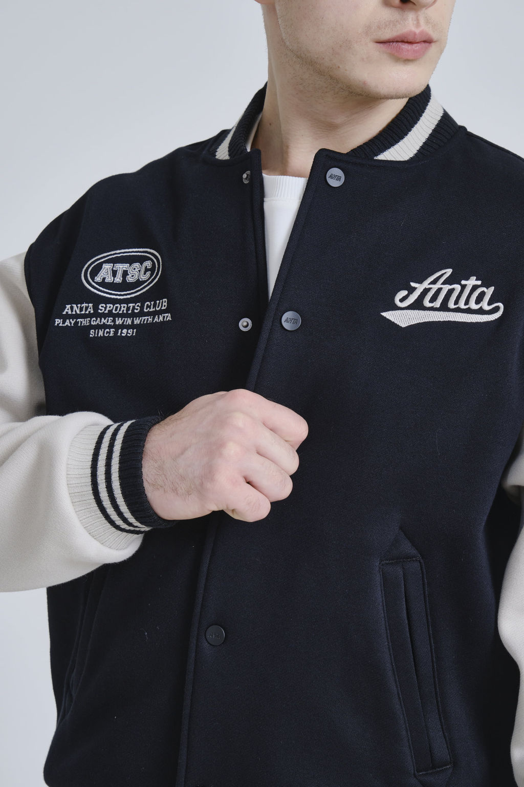 Бомбер Чёрный - Anta фото 4