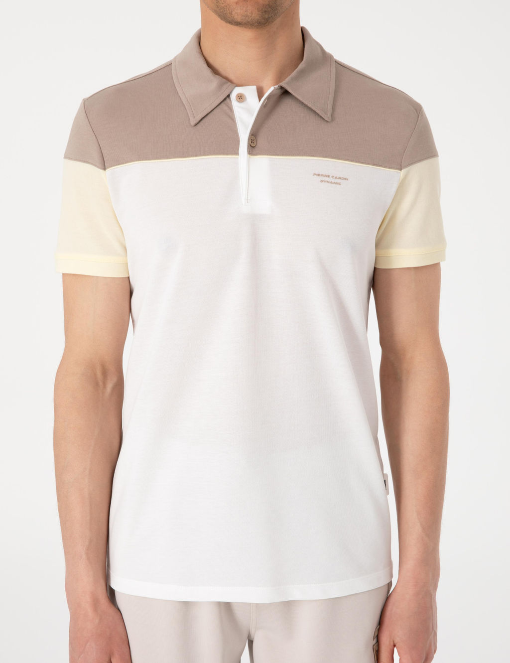 Ekru Slim Fit Ti__rt - Pierre cardin фото 6