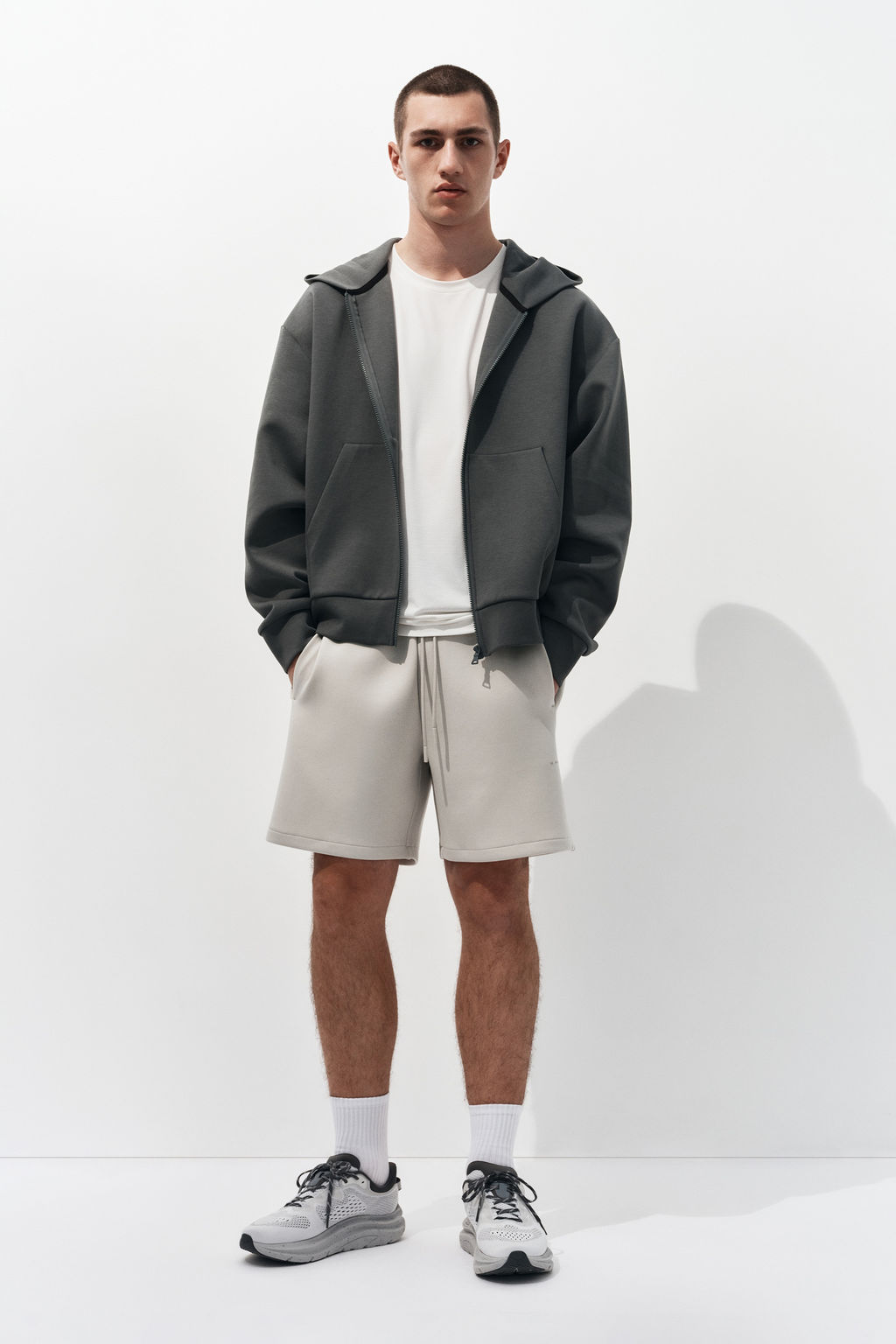 Bermudas de deporte efecto neopreno con DryMove - H&m фото 2