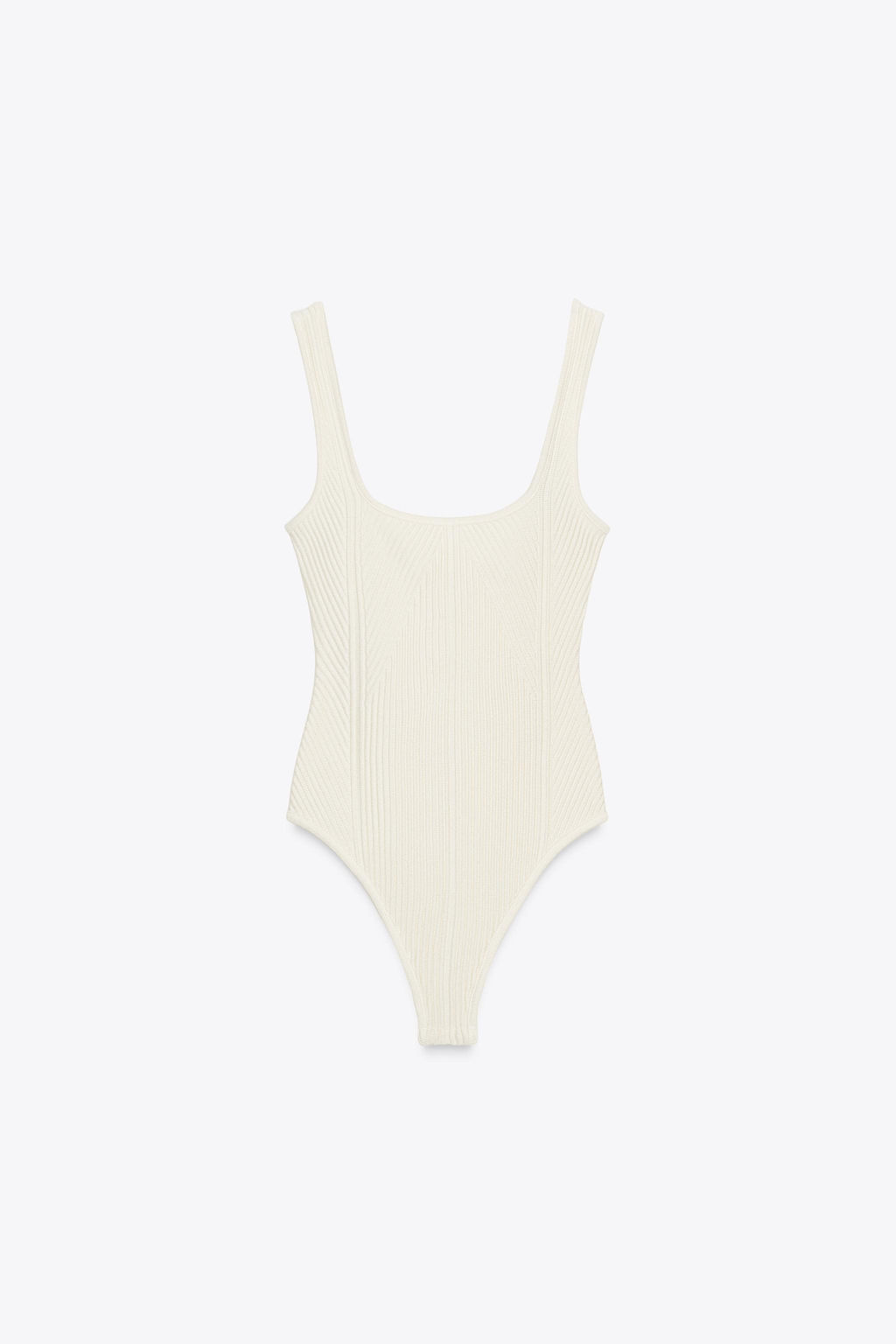 TEXTURED STRAPPY BODYSUIT - Zara фото 4