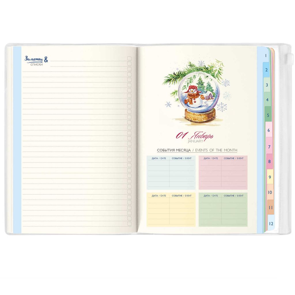 Еженедельник недатированный Семейный планировщик, А6+, арт. 56300/ 15 СЕМЕЙНЫЙ ПЛАНИРОВЩИК - Феникс+ фото 2