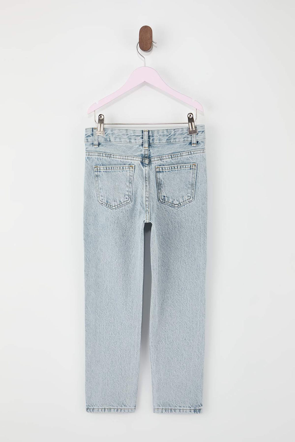 Buz Mavisi Erkek Cocuk Esnek Ayarlanabilir Lastikli Denim Pantolon Jean TKDSS26JE00001 - Trendyolmilla фото 3