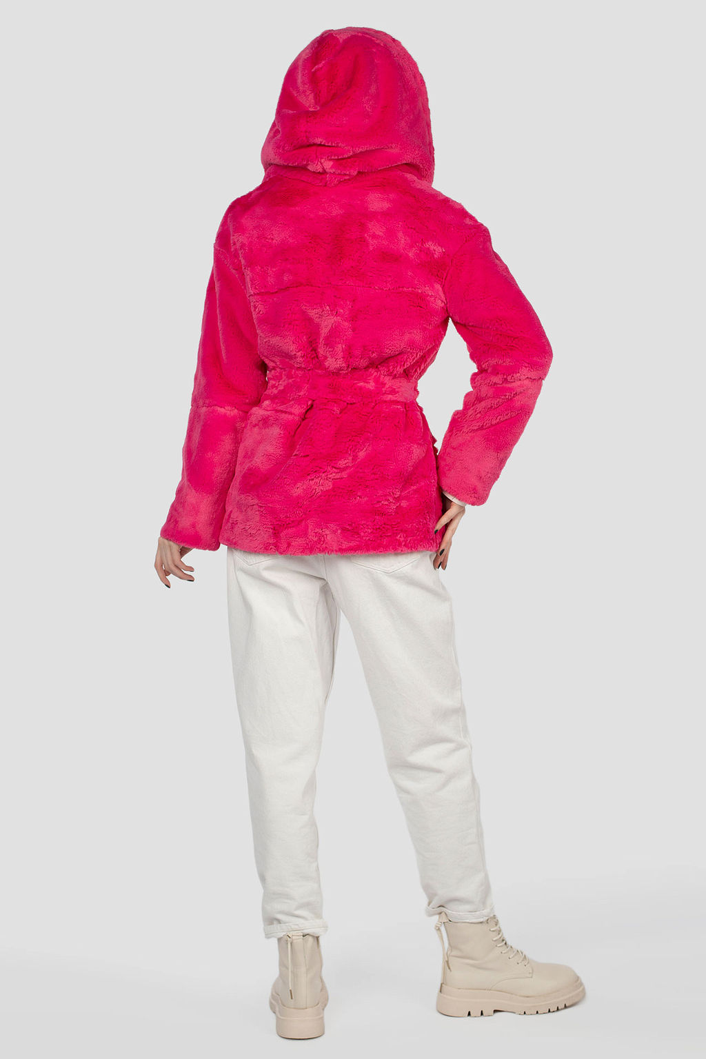 Пальто женское демисезонное (пояс) - El podio фото 3