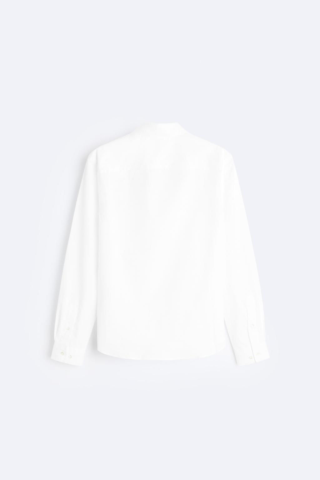 PAMUKLU POPLIN GOMLEK - Zara фото 8