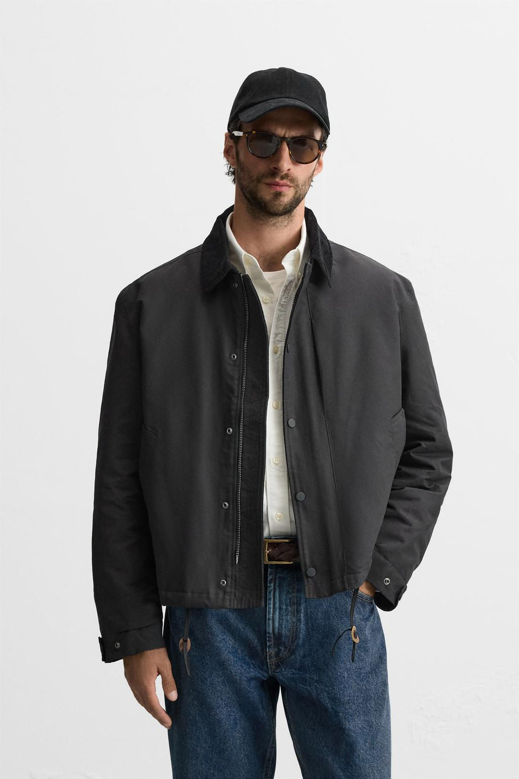 MATCHING COLLAR JACKET - Zara фото 5