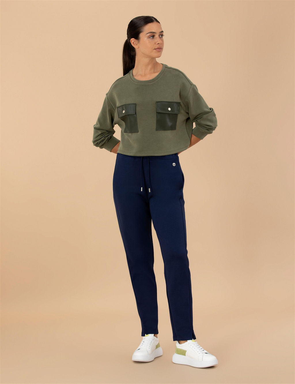 Kahverengi Sweatshirt - Pierre cardin фото 4