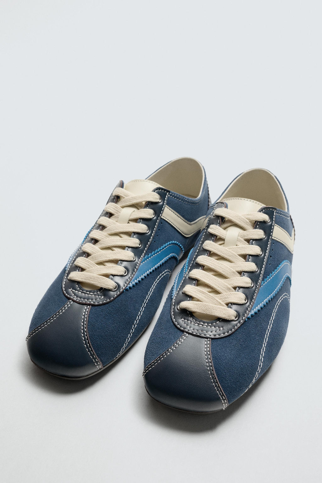 LEATHER TRAINERS HARRY LAMBERT FOR ZARA X DISNEY  фото 6