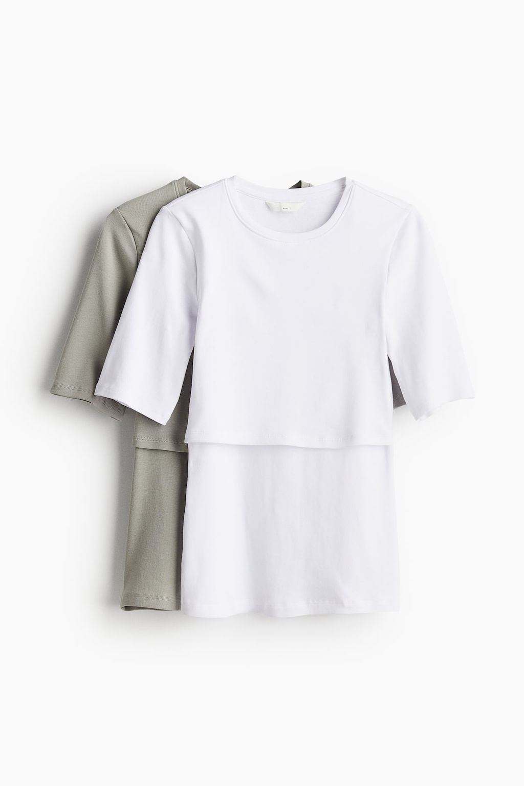 MAMA Pack de 2 camisetas de lactancia - H&m фото 5