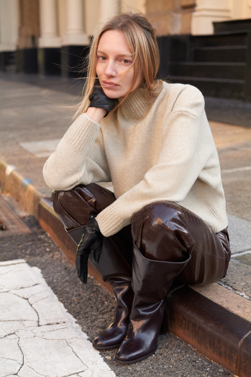 SOFT KNIT HIGH NECK JUMPER - Zara фото 13